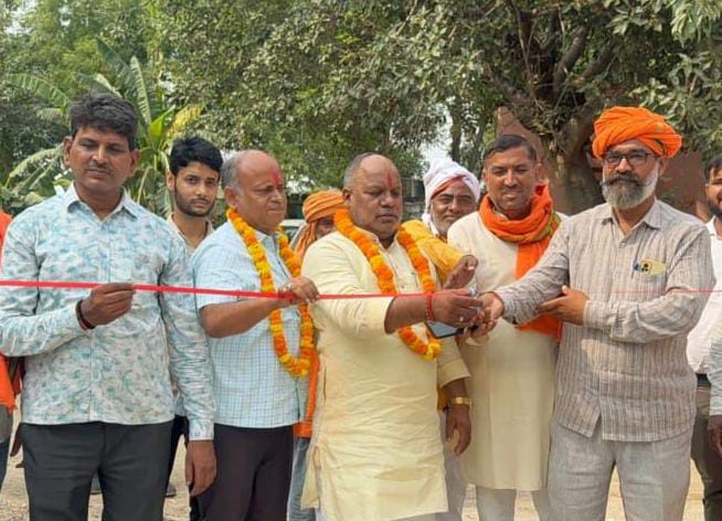एमएलसी ने जल जीवन मिशन योजना तहत तीन पेयजल केंद्रो का किया उद्घाटन