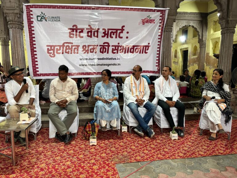 * भीषण गर्मी का दिहाड़ी श्रमिकों की कमाई और स्वास्थ्य पर असर, कार्यस्थल के आस पास कूलिंग रूम हो सकता है कारगर