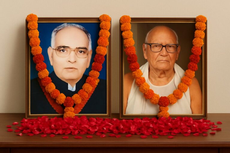 स्वामी सहजानन्द सरस्वती महाविद्यालय गाजीपुर के संस्थापक शिक्षाविद् पं.केशव प्रसाद शर्मा एवं प्रबोधिनी फाउण्डेशन के संस्थापक राम प्रसाद राय की प्रबोधिनी भवन में मनायी गयी पुण्यतिथि