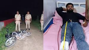 बुलंदशहर: मुठभेड़ में शिकारपुर का लुटेरे नावेद लंगड़ा, लूट के ₹ 2.11 लाख बरामद