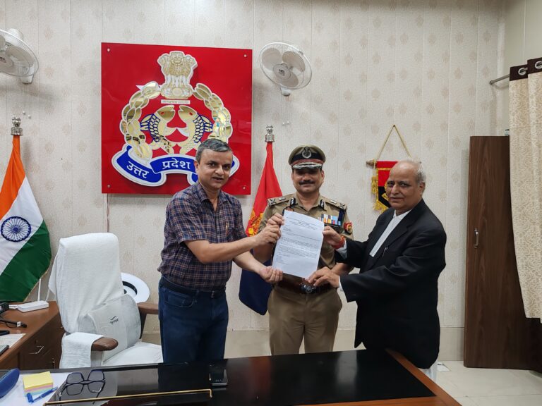 ध्वनि प्रदूषण नियंत्रण हेतु ‘सत्या फाउण्डेशन’ और ‘बनारस बार एसोसिएशन’ ने पुलिस आयुक्त से की मुलाकात; वाराणसी पुलिस कमिश्नरेट के सभी थानों और चौकियों पर लगाए जायेंगे कानूनी प्रावधान वाले डिस्प्ले बोर्ड 