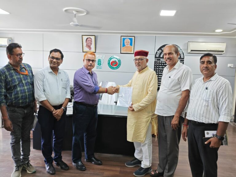 रणनीतिक साझेदारी एवं प्रशिक्षण कार्यक्रमों के माध्यम से कृषक सशक्तिकरण गुणवत्तापूर्ण पौध उत्पादन हेतु रणनीतिक साझेदारी