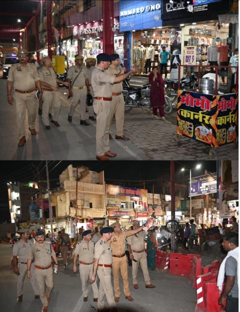 अपर पुलिस आयुक्त (कानून-व्यवस्था एवं मुख्यालय) द्वारा मिशन शक्ति फेज़-5.0 एवं शारदीय नवरात्रि पर वाराणसी पुलिस का सुरक्षा/यातायात निरीक्षण अभियान चलाया गया