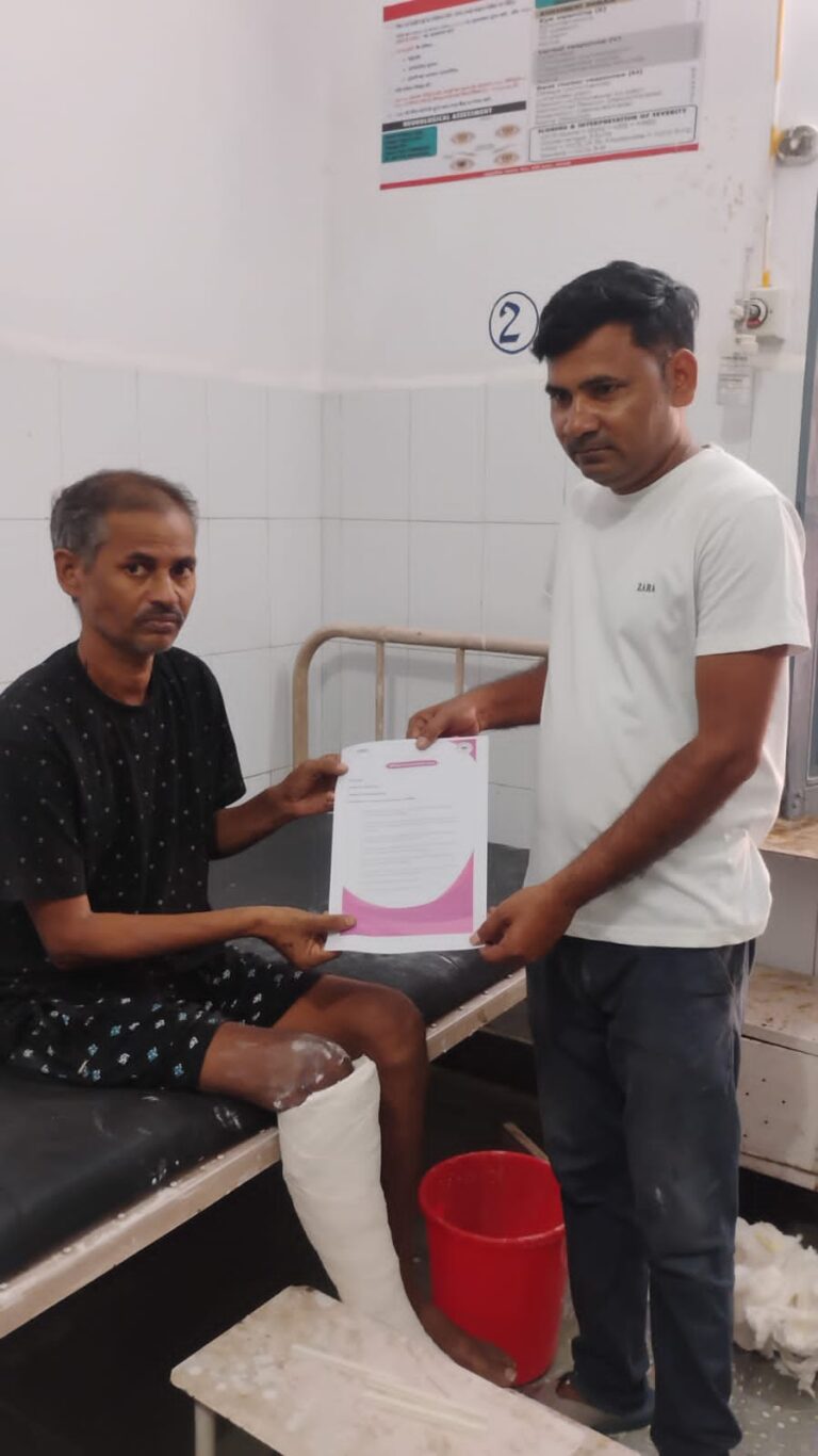 सीएचसी हाथी बाजार सेवापुरी में तीन मरीजों का सफल ऑपरेशन