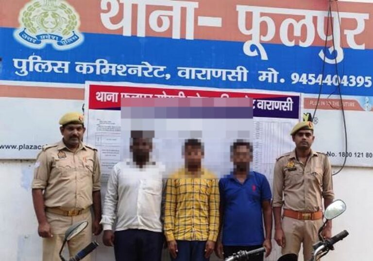 मारपीट कर घायल करने के संबंध में पंजीकृत अभियोग से संबंधित वांछित अभियुक्तगण गिरफ्तार।