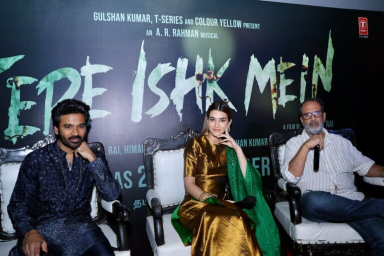 काशी विश्वनाथ से लेकर गंगा आरती तक: धनुष, कृति सैनन और आनंद एल राय ने ‘तेरे इश्क़ में’ की रिलीज़ से पहले वाराणसी में बनाया माहौल