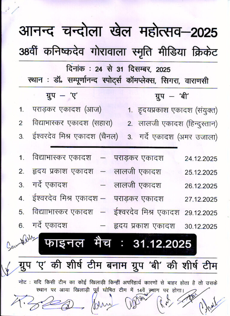 कनिष्क देव गोरा वाला मीडिया क्रिकेट 24 से