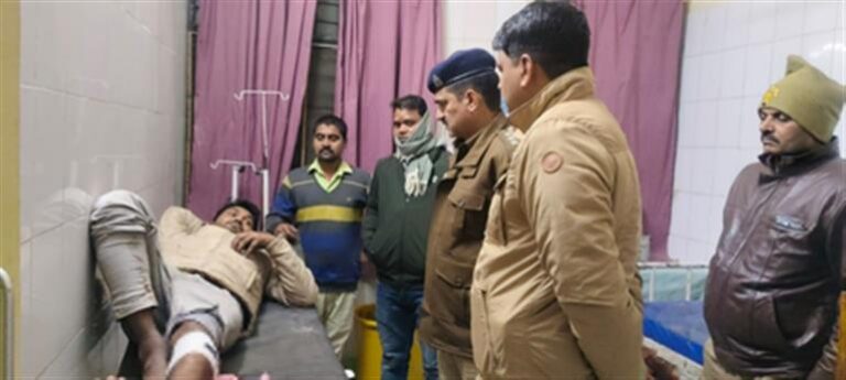 थाना मड़िहान पुलिस द्वारा पुलिस मुठभेड़ में एक वांछित गो-तस्कर घायल/गिरफ्तार, मौके से अवैध तमंचा व कारतूस बरामद —