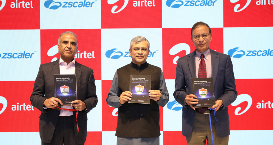 जीस्केलर और भारती एयरटेल ने देश में साइबर सुरक्षा और भरोसेमंद AI को बढ़ावा देने के लिए ‘AI एंड साइबर थ्रेट रिसर्च सेंटर’ शुरू करने की घोषणा की