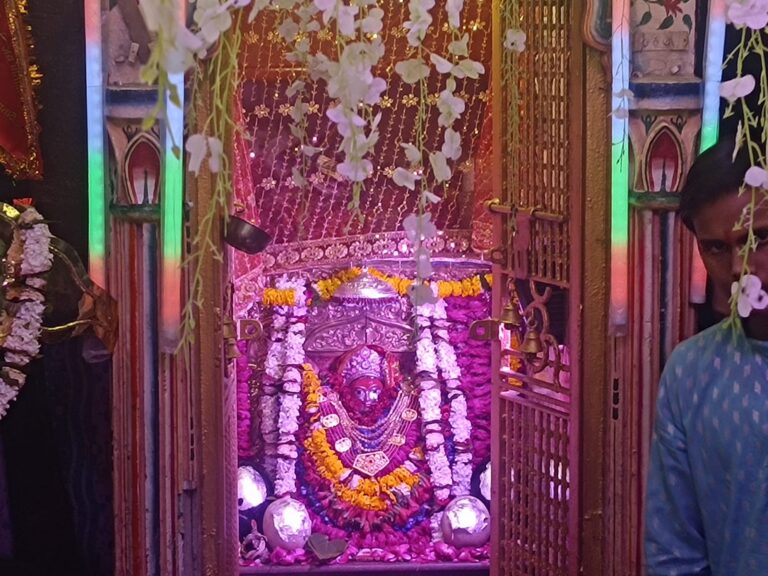 माँ शीतला का भव्य श्रृंगार संपन्न, बड़ी संख्या में श्रद्धालु हुए शामिल।