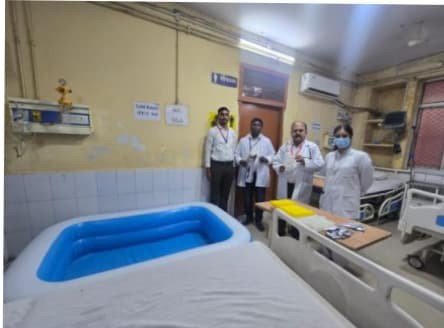 एसएसपीजी में भीषण चिलचिलाती गर्मी एवं हीट वेव से बचाव एवं सुविधा हेतु एहतियाती व्यवस्था किया गया है-प्रमुख अधीक्षक