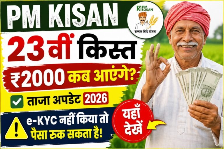 PM Kisan 23वीं किस्त का इंतजार कर रहे किसानों के लिए बड़ी खबर