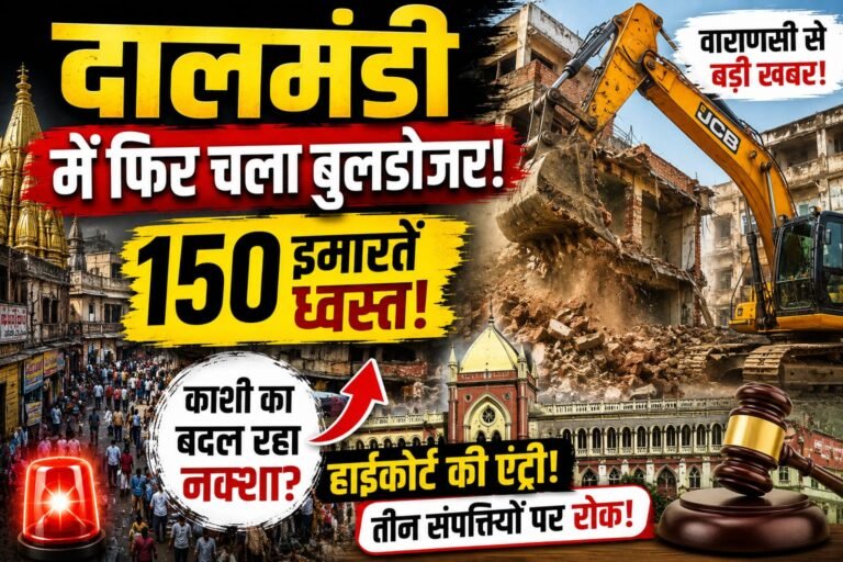 दालमंडी में फिर चला बुलडोजर, हाईकोर्ट की एंट्री से बदला पूरा खेल