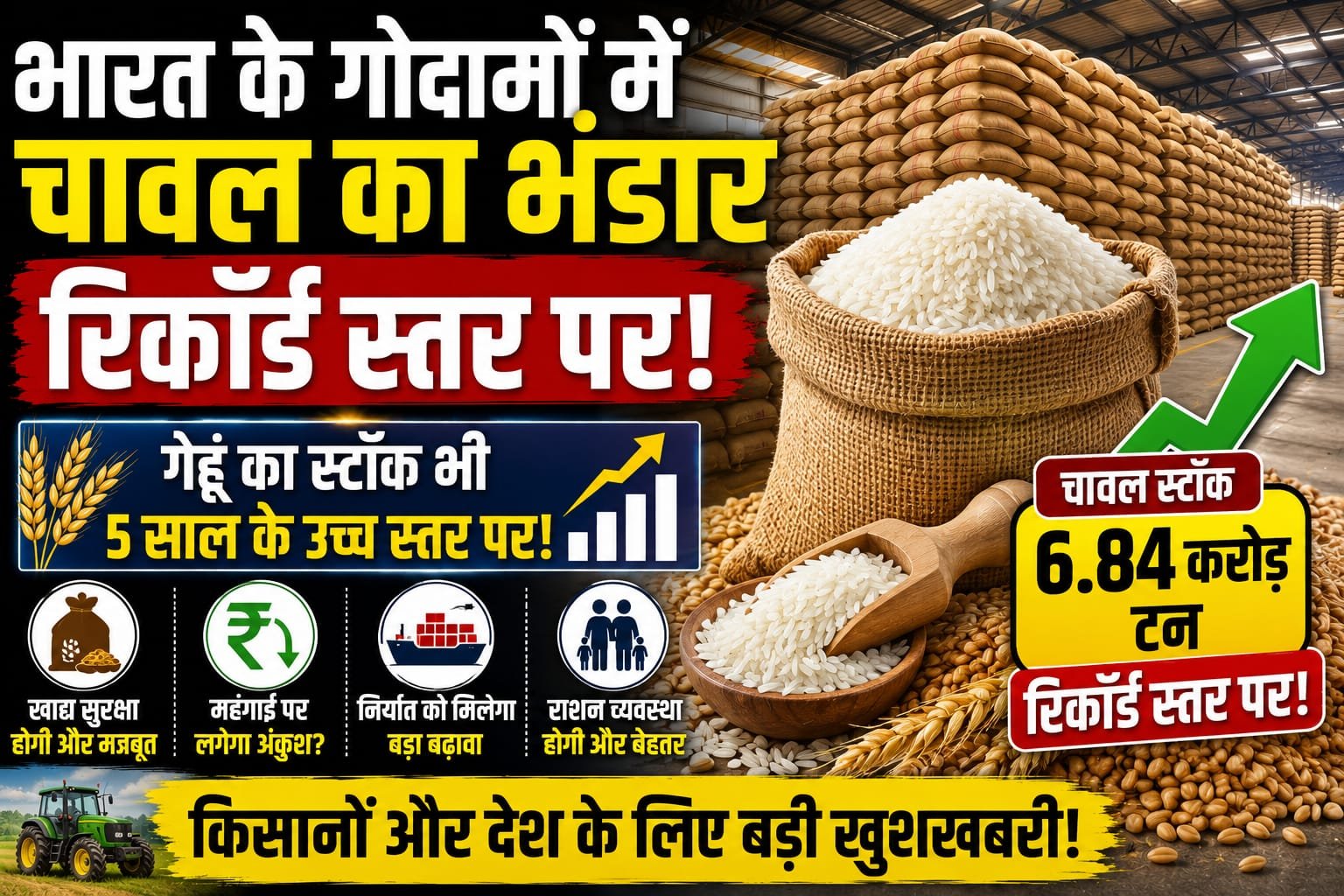 सरकार के पास इतना अनाज आखिर क्यों?