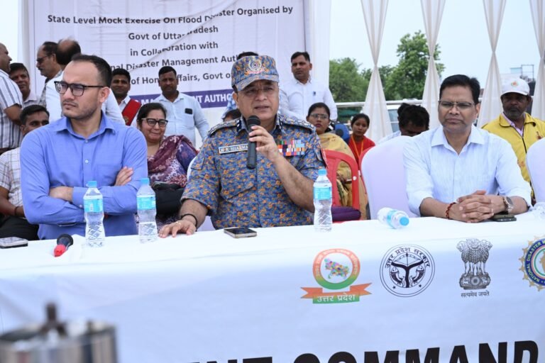 राष्ट्रीय आपदा प्रबंधन प्राधिकरण एवं उत्तर प्रदेश राज्य आपदा प्रबंधन प्राधिकरण के संयुक्त तत्वावधान में जनपद वाराणसी में राज्य स्तरीय बाढ़ मॉक एक्सरसाइज का सफल आयोजन