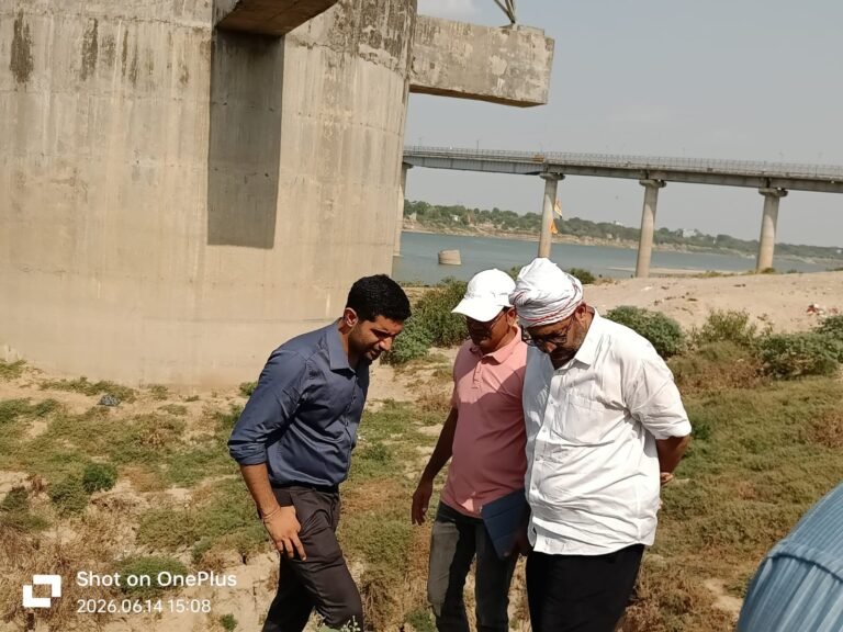 भगवानपुर को बाढ़ व जलजमाव से बचाने के लिए सामने घाट नाले पर बनेगी बंधी