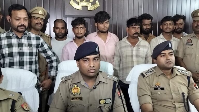 चोलापुर पुलिस और एसओजी की बड़ी कार्रवाई, हथियार सप्लाई करने वाले गिरोह के 7 सदस्य गिरफ्तार