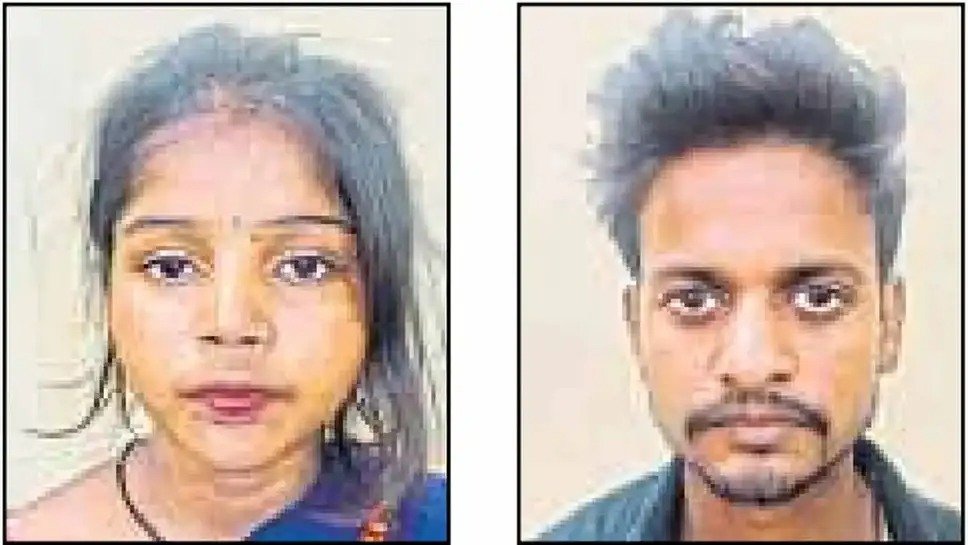 दादी  को जहर दे पाना  चाहती   थी पोती नौकरी , पुलिस ने किया गिरफ्तार