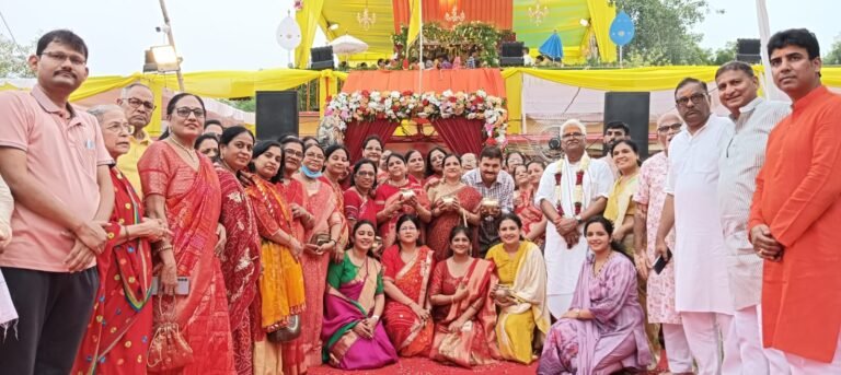 जगन्नाथ मंदिर में गूंजा ‘जय जगन्नाथ’ का उद्घोष: माहेश्वरी महिला संगठन ने धूमधाम से मनाई देव स्नान पूर्णिमा