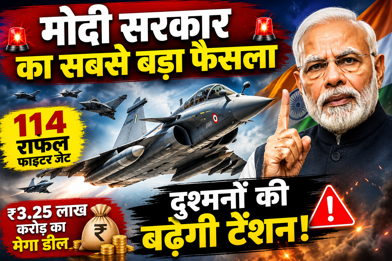 मोदी सरकार का सबसे बड़ा फैसला ,दुश्मनों की बढ़ेगी टेंशन!