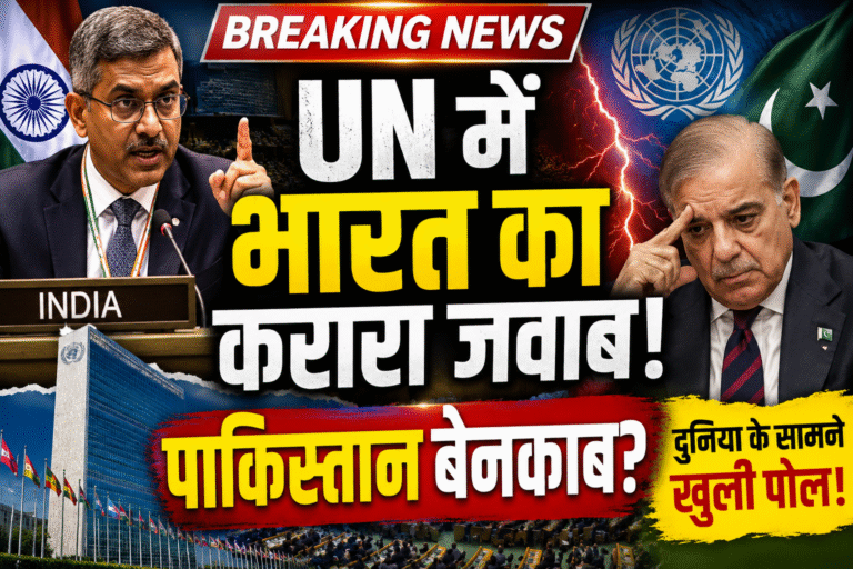 दुनिया के सामने खुली पोल , भारत का करारा जवाब!!
