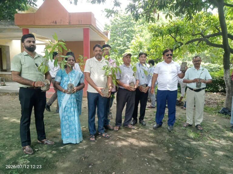 ग्रामीण क्षेत्रों में अभियान के तहत हुआ पौधा रोपण