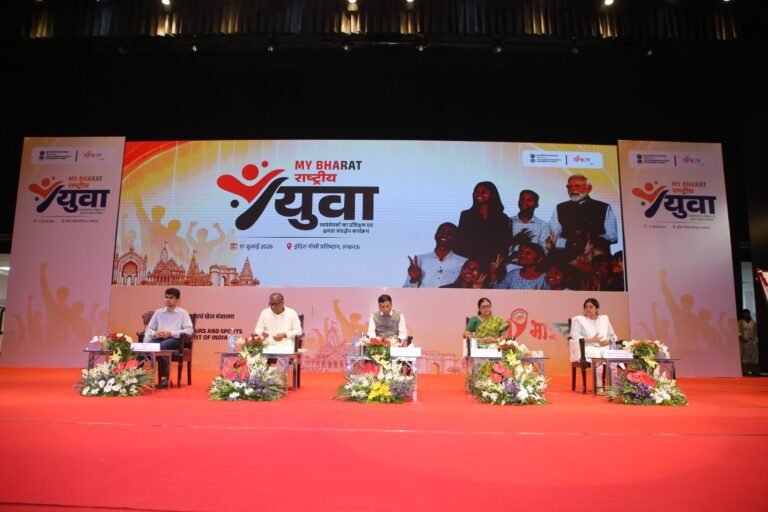 उत्तर प्रदेश में माय भारत राष्ट्रीय युवा स्वयंसेवक सम्मेलन में 1500 से अधिक स्वयंसेवकों का हुआ समागम