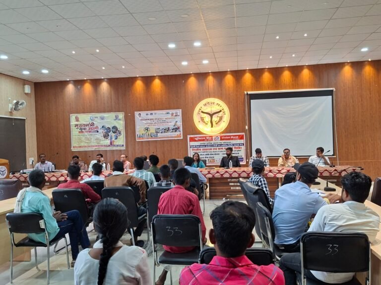 चंदौली मे प्रथम वार दिव्यांग रोजगार मेले का आयोजन…….