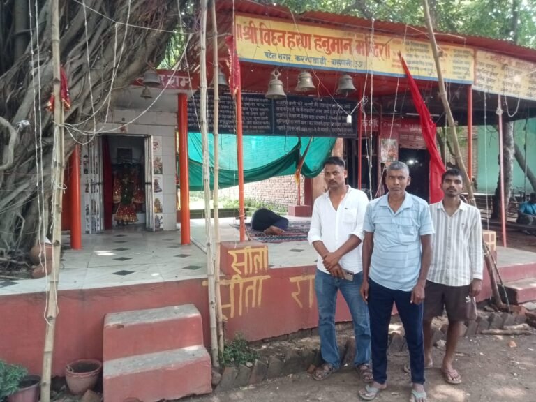 श्री विघ्न हरण हनुमान मंदिर से दान पेटी चोरी
