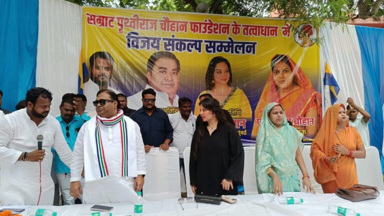 विजय संकल्प रैली में अर्चना चौहान ने भरी हुंकार , वाराणसी शहर उत्तरी  से किया जीत का दावा