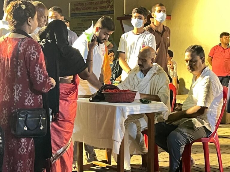श्री सर्वेश्वरी समूह आश्रम, पड़ाव में निःशुल्क मिर्गी रोग चिकित्सा शिविर
