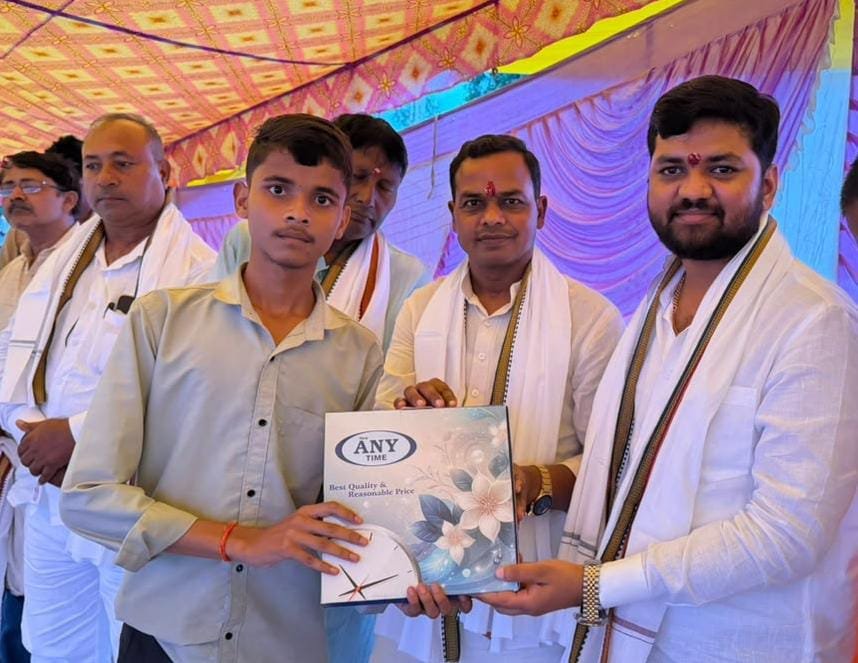 रोहनिया विधायक डॉ सुनील पटेल ने गणित प्रतियोगिता में मेधावी छात्रों को किया सम्मानित