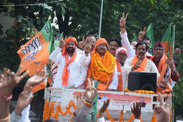 केदारनाथ सिंह ने दाखिल किया नामांकन, हजारों समर्थकों संग भाजपा ने दिखाई ताकत