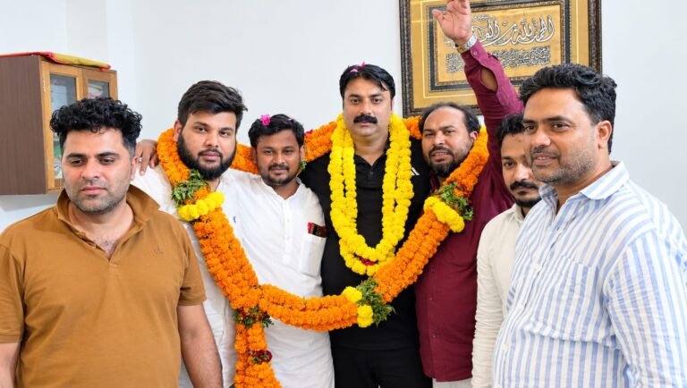 भाजपा अल्पसंख्यक मोर्चा के काशी क्षेत्र के क्षेत्रीय अध्यक्ष बने फहद जमाल